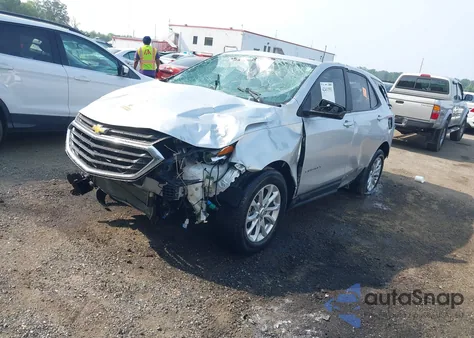 2020 Chevrolet Equinox Fwd Ls z USA, uszkodzony, nr VIN 3GNAXHEV7LS686996